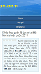 Mobile Screenshot of hocquanlyduan.com